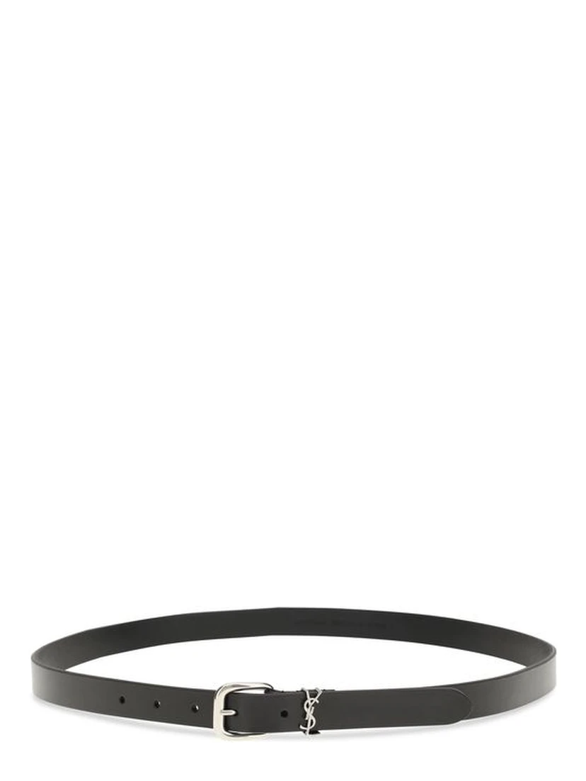 Black Cotton Regular Belt