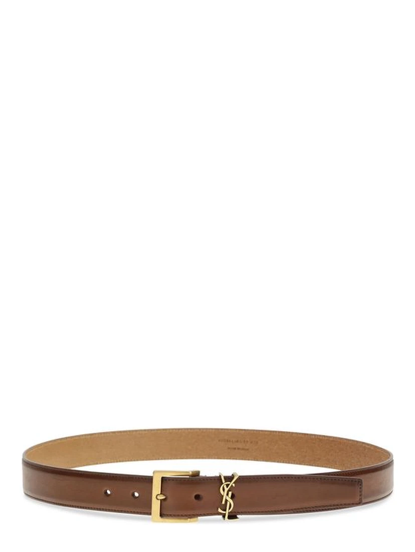 Brown Calf Leather Bos Taurus Regular Belt