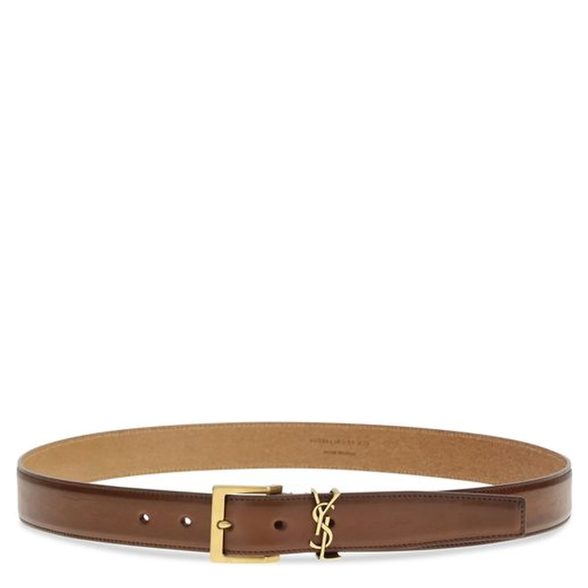 Brown Calf Leather Bos Taurus Regular Belt