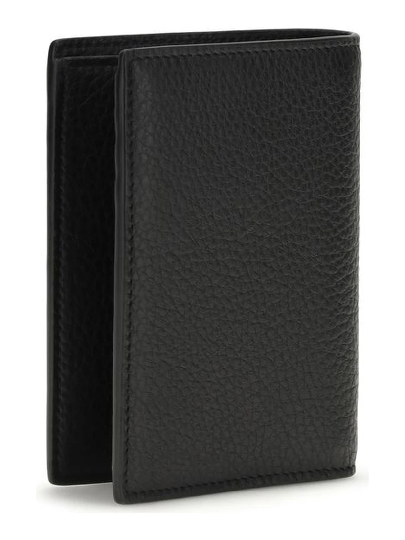 Black Calf Leather Bos Taurus Wallet