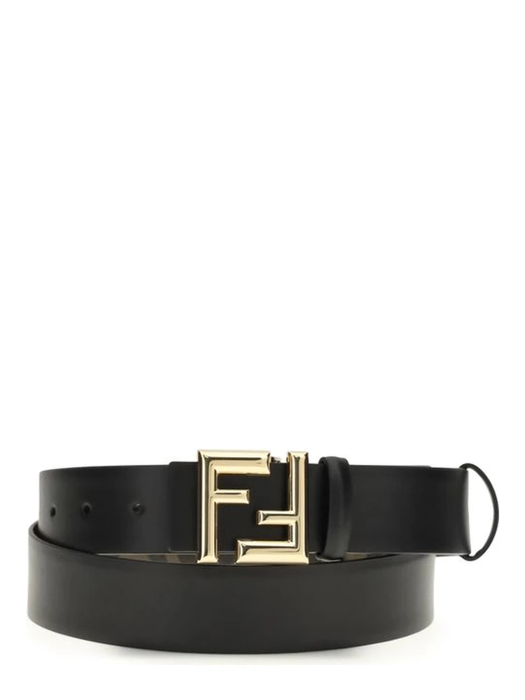 Black Calf Leather Bos Taurus Regular Belt