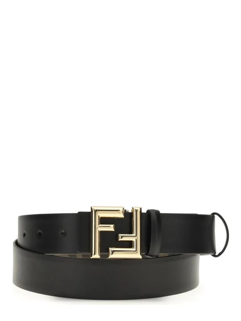 Black Calf Leather Bos Taurus Regular Belt