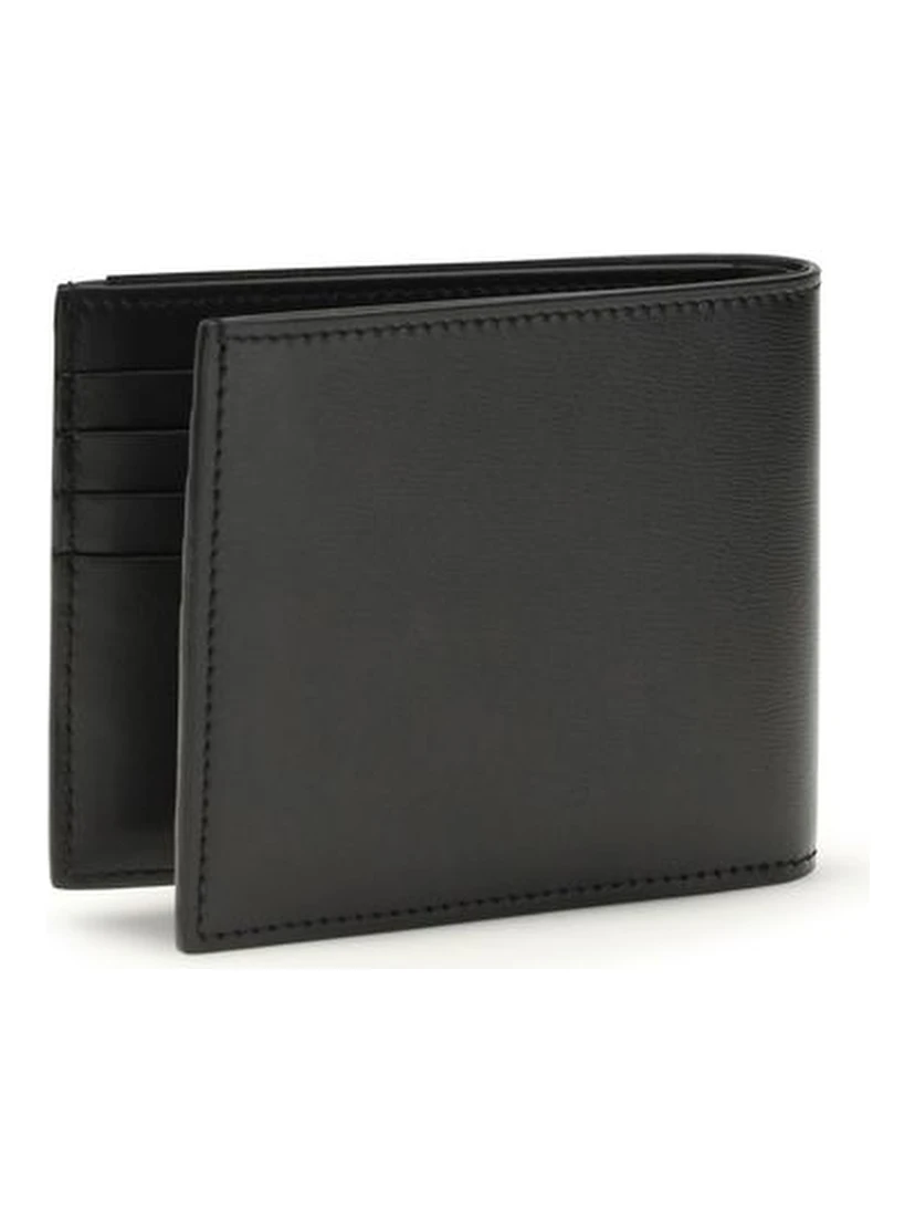 Black Calf Leather Bos Taurus Wallet