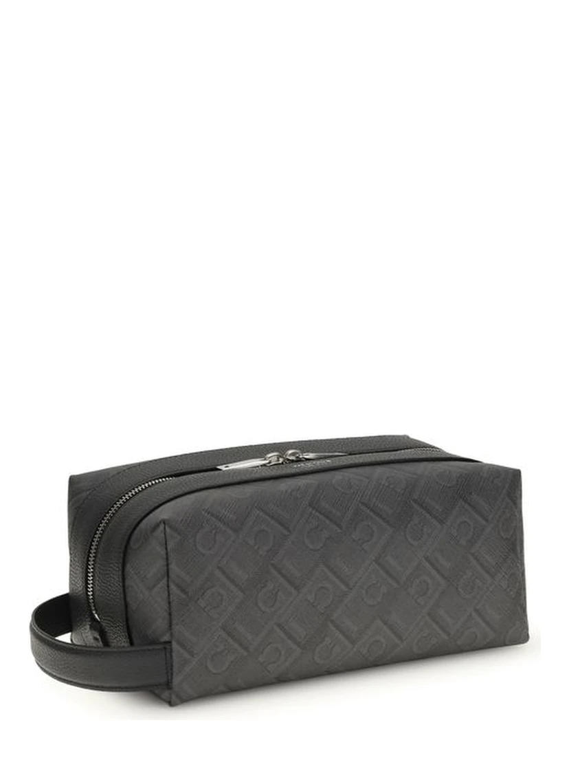 Black Calf Leather Bos Taurus Handbag