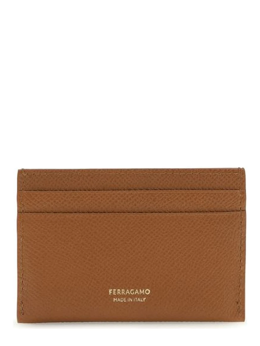 Brown Calf Leather Bos Taurus Wallet