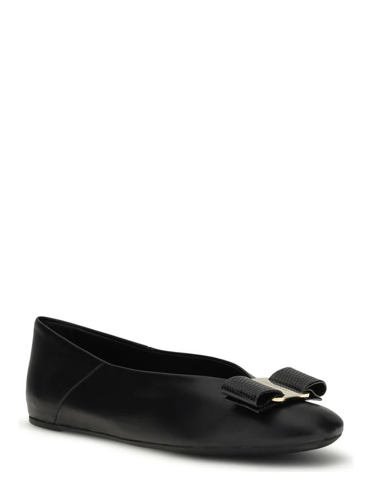 Black Calf Leather Bos Taurus Ballet Flats alternative