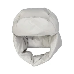 White Polyester Beanie