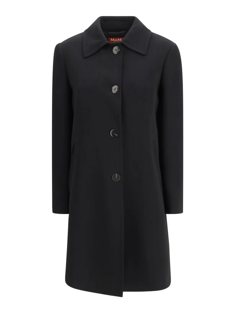 Black Triacetate Coat