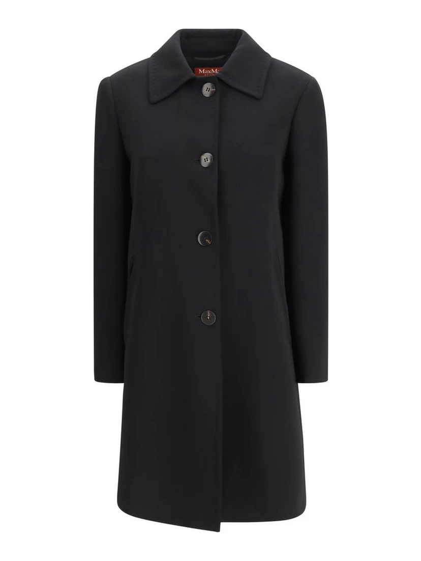 Black Triacetate Coat