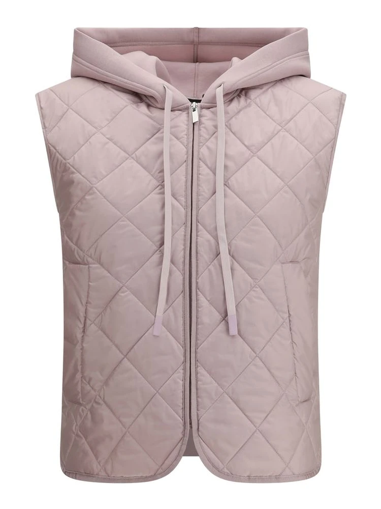 Purple Polyester Jackets And Coat