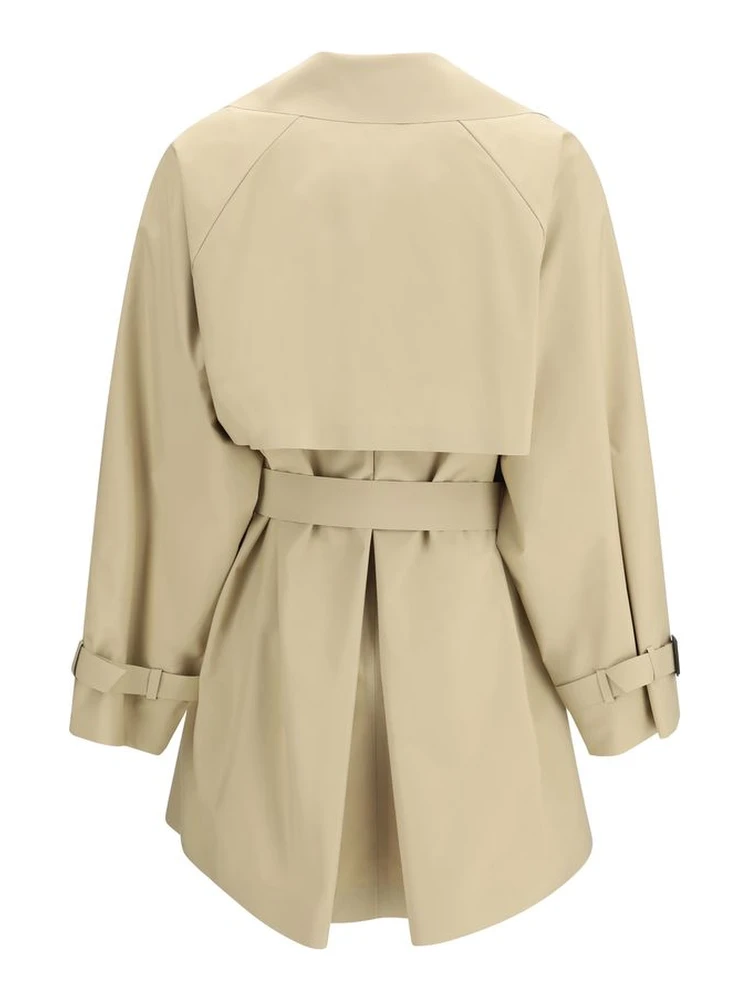 Beige Cotton Trench Coat alternative