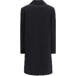 Black Triacetate Coat