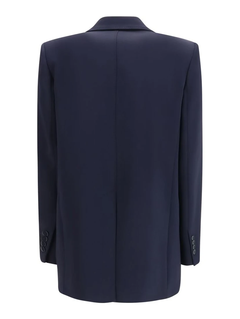 Blue Triacetate Blazer