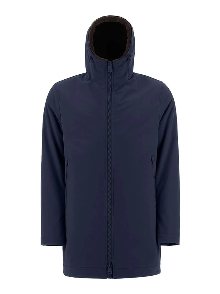 Blue Polyamide Coat