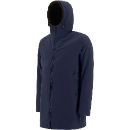 Blue Polyamide Coat