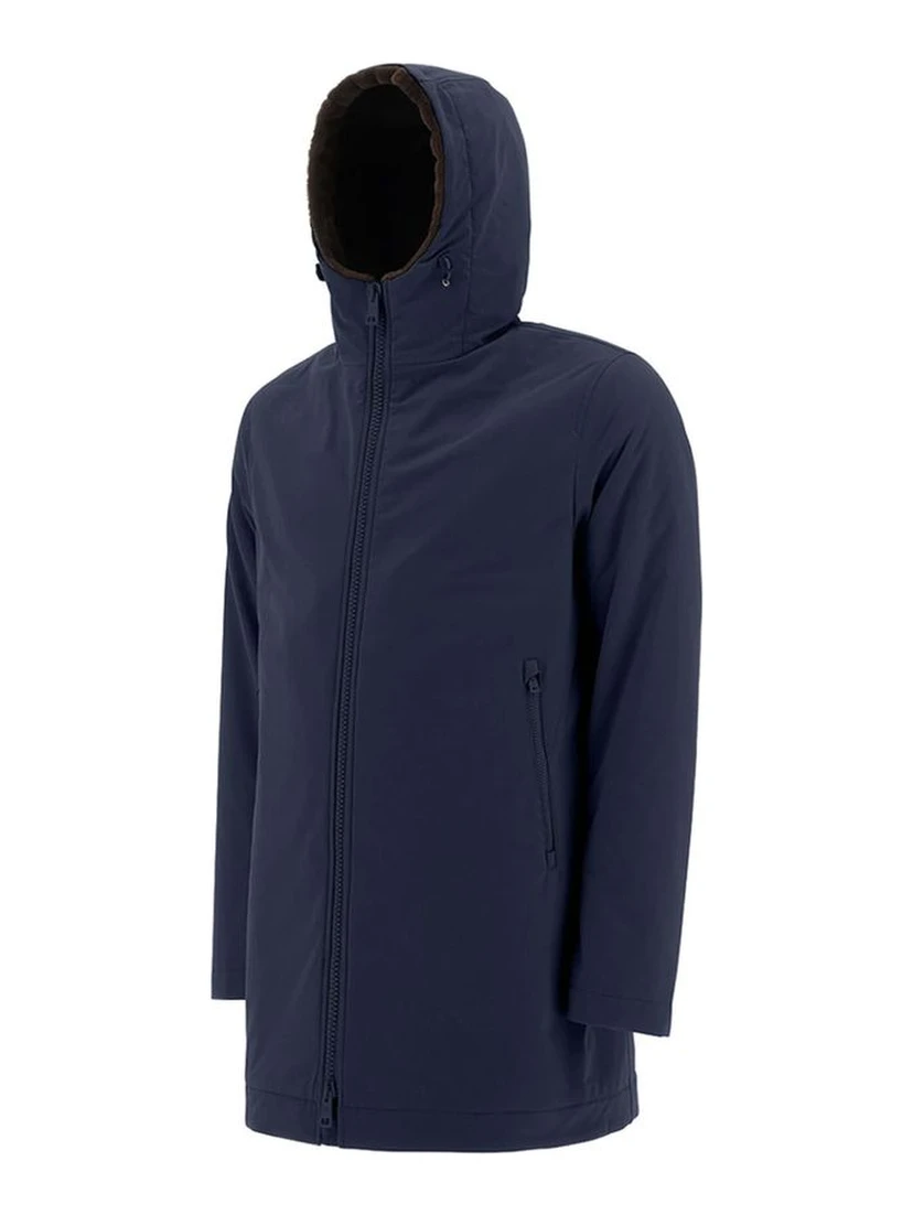 Blue Polyamide Coat