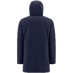 Blue Polyamide Coat