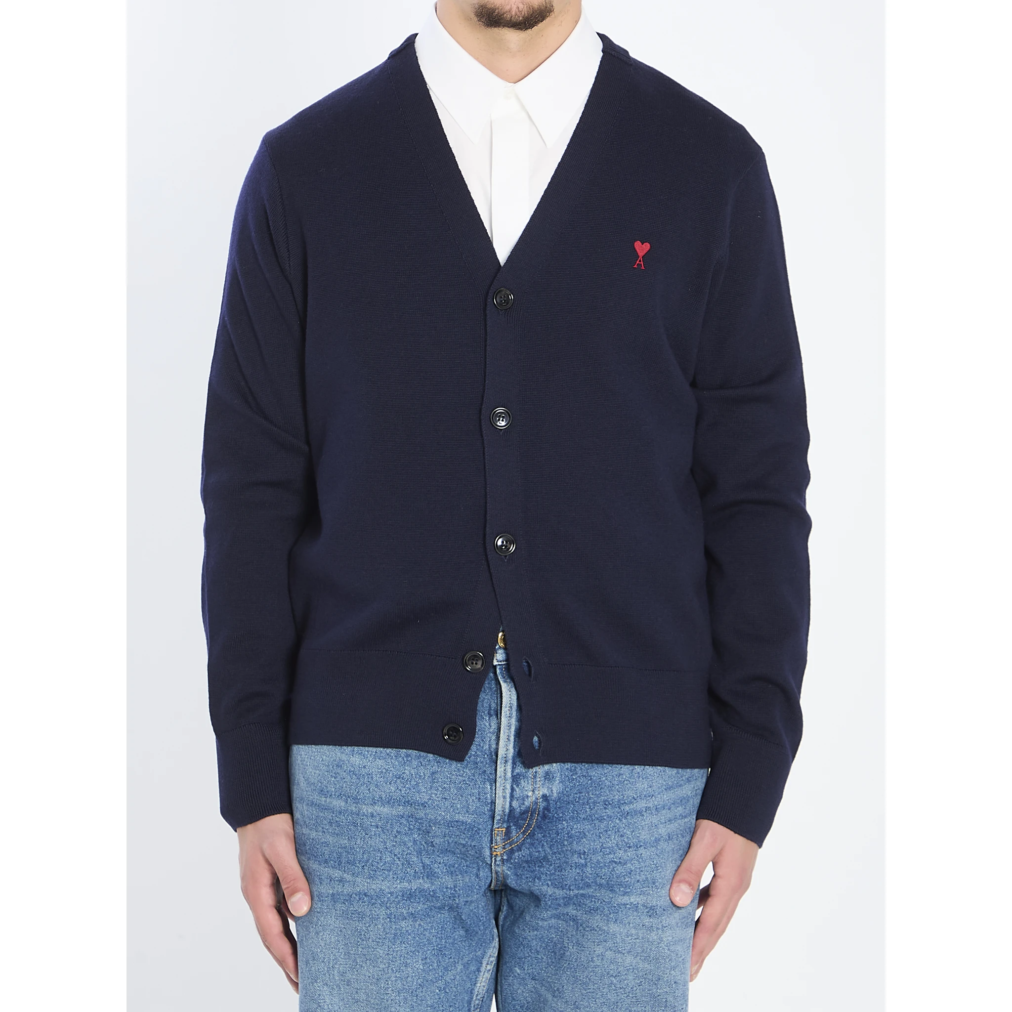 Ami de Coeur wool cardigan