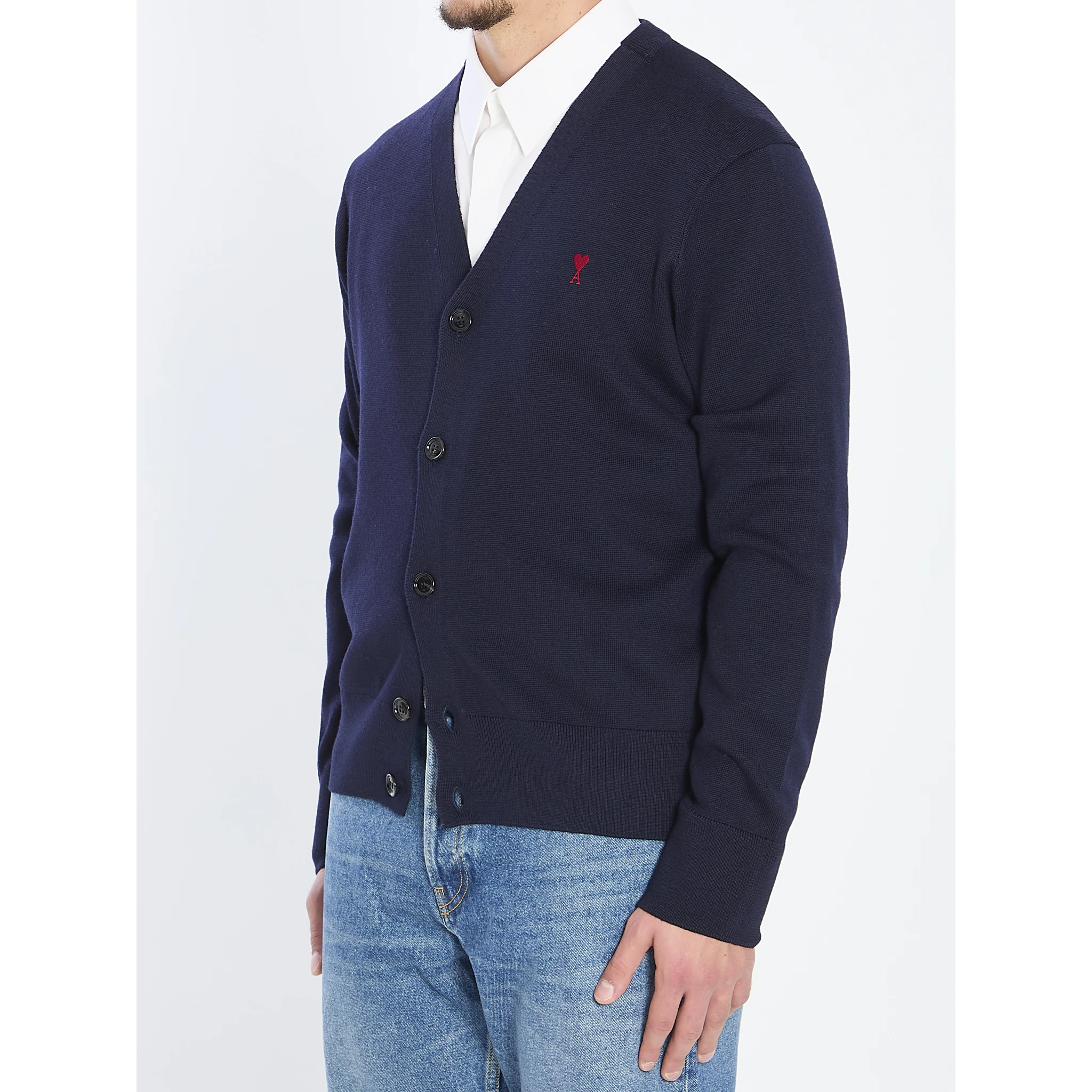 Ami de Coeur wool cardigan