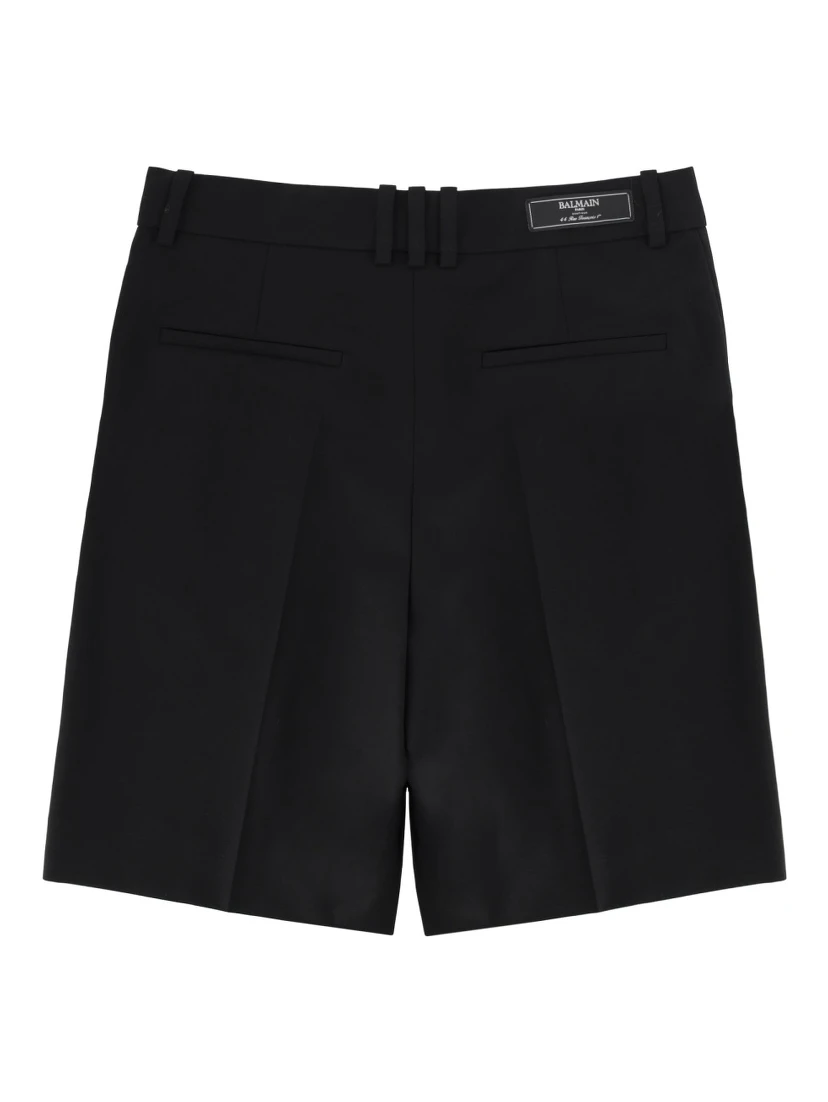 WOOL TAILORED SHORTS