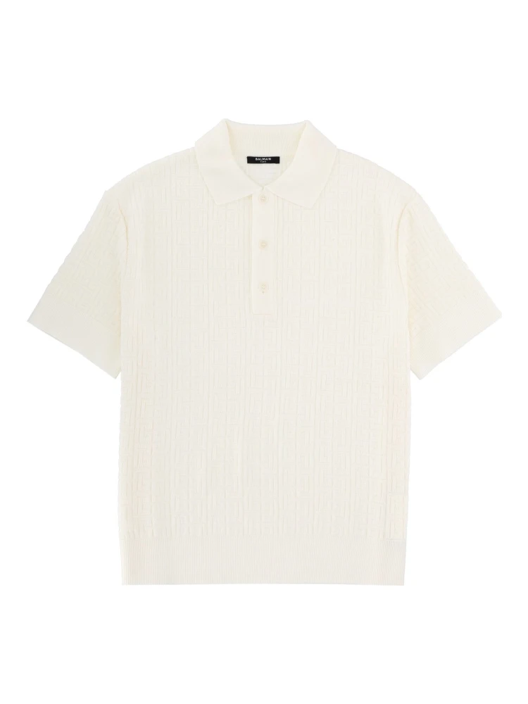 MERINO WOOL POLO SHIRT