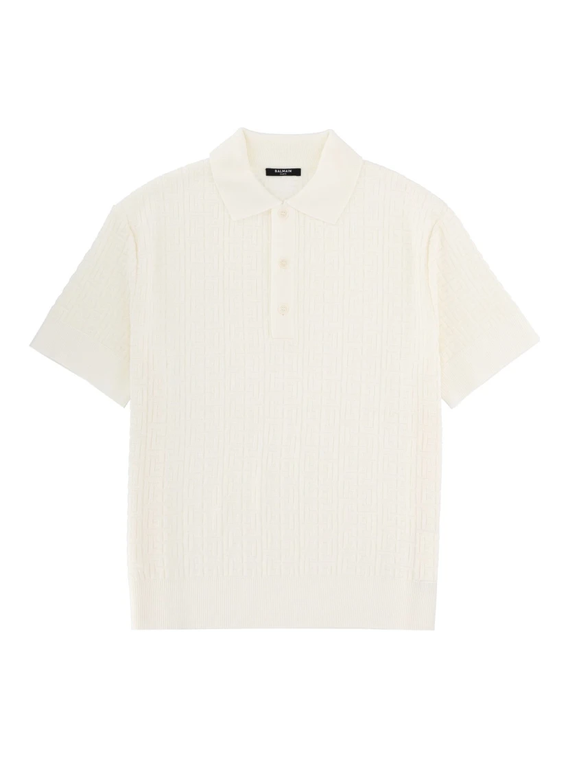 MERINO WOOL POLO SHIRT